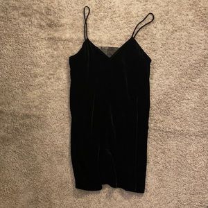 CAMI NYC velvet slip dress